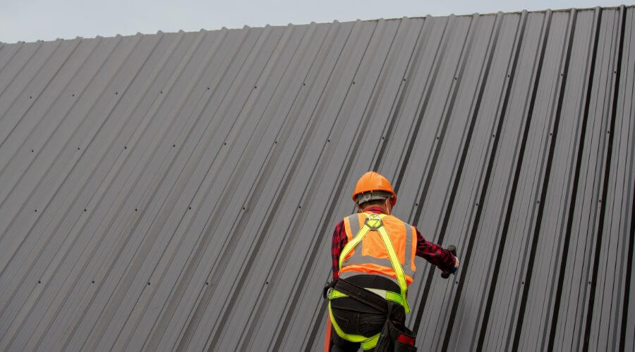 Professional metal roof installation services in Helper, UT
